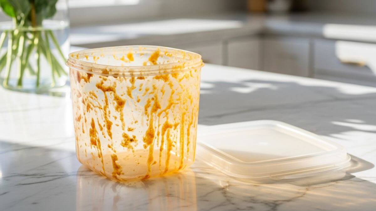 Manchas de tomate en tápers y cubiertos de plástico: 3 trucos que SÍ las eliminan