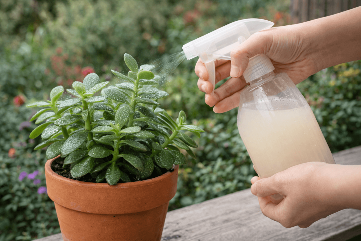 Agua de arroz para plantas: qué nutrientes aporta de verdad (y cuándo puede ser mala idea)