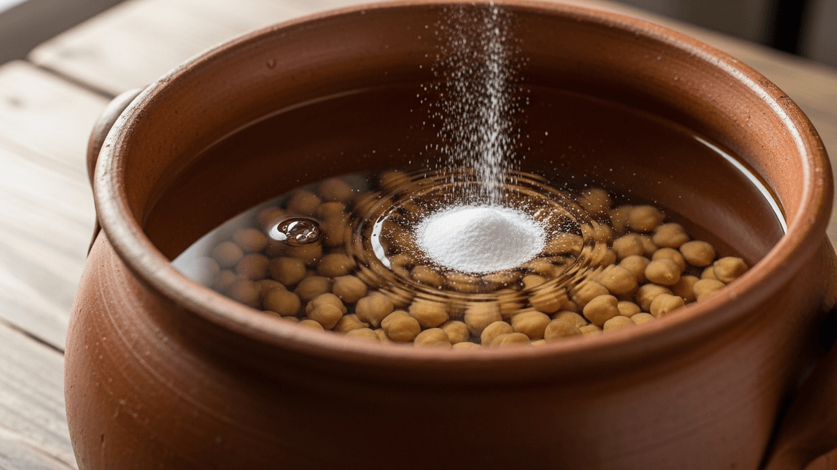 El truco del bicarbonato para que las legumbres siempre te queden tiernas
