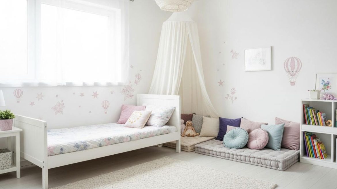 El cuarto de una princesa: 5 ideas para decorar la habitación de una niña (sin recargar)