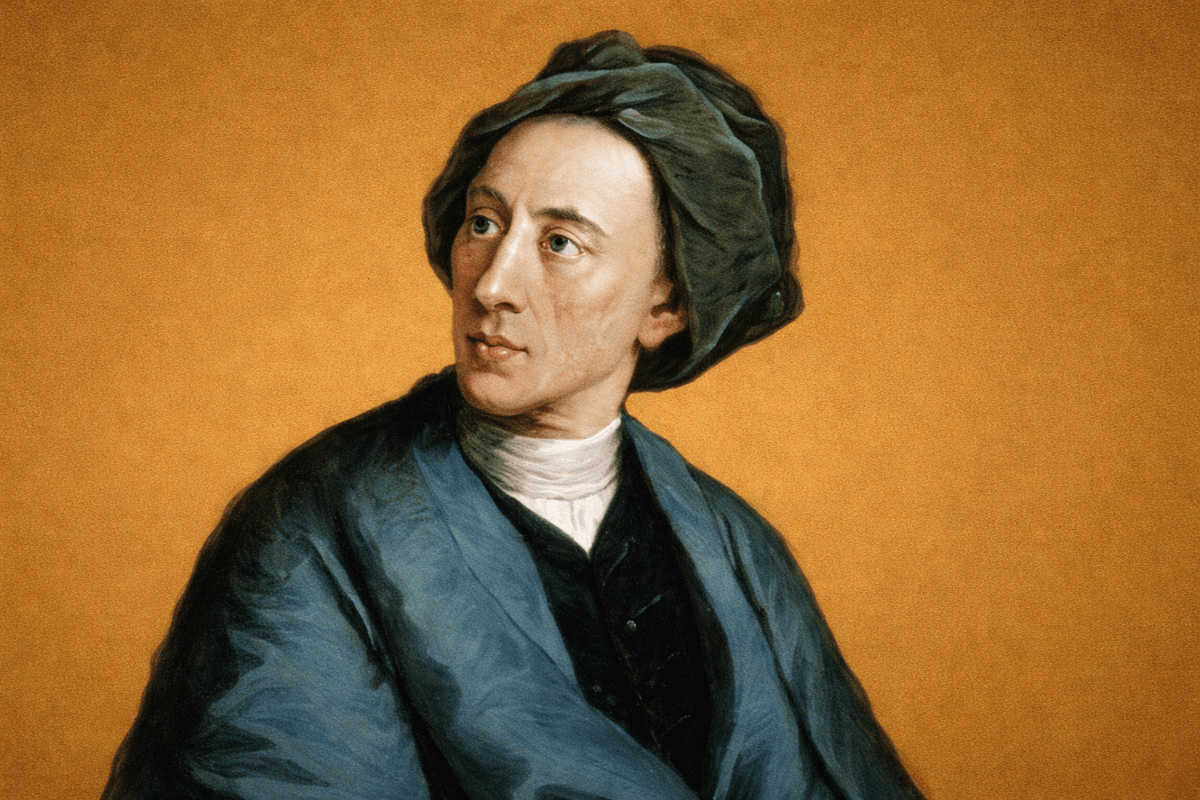 Alexander Pope, poeta inglés, “Quien dice una mentira tiene que inventar 20 más para sostenerla”