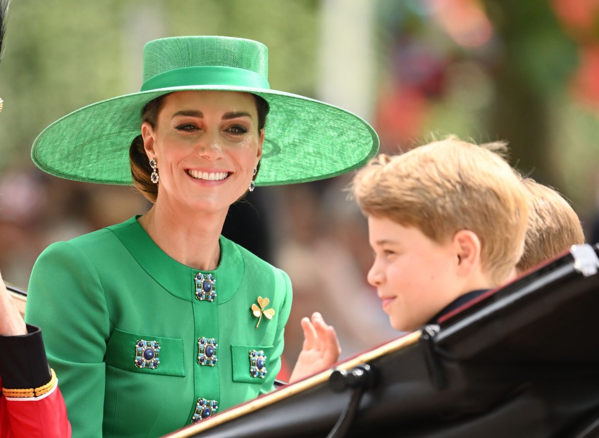 ​Hay dos actividades que Kate Middleton no piensa delegar en la niñera de su hijo George 