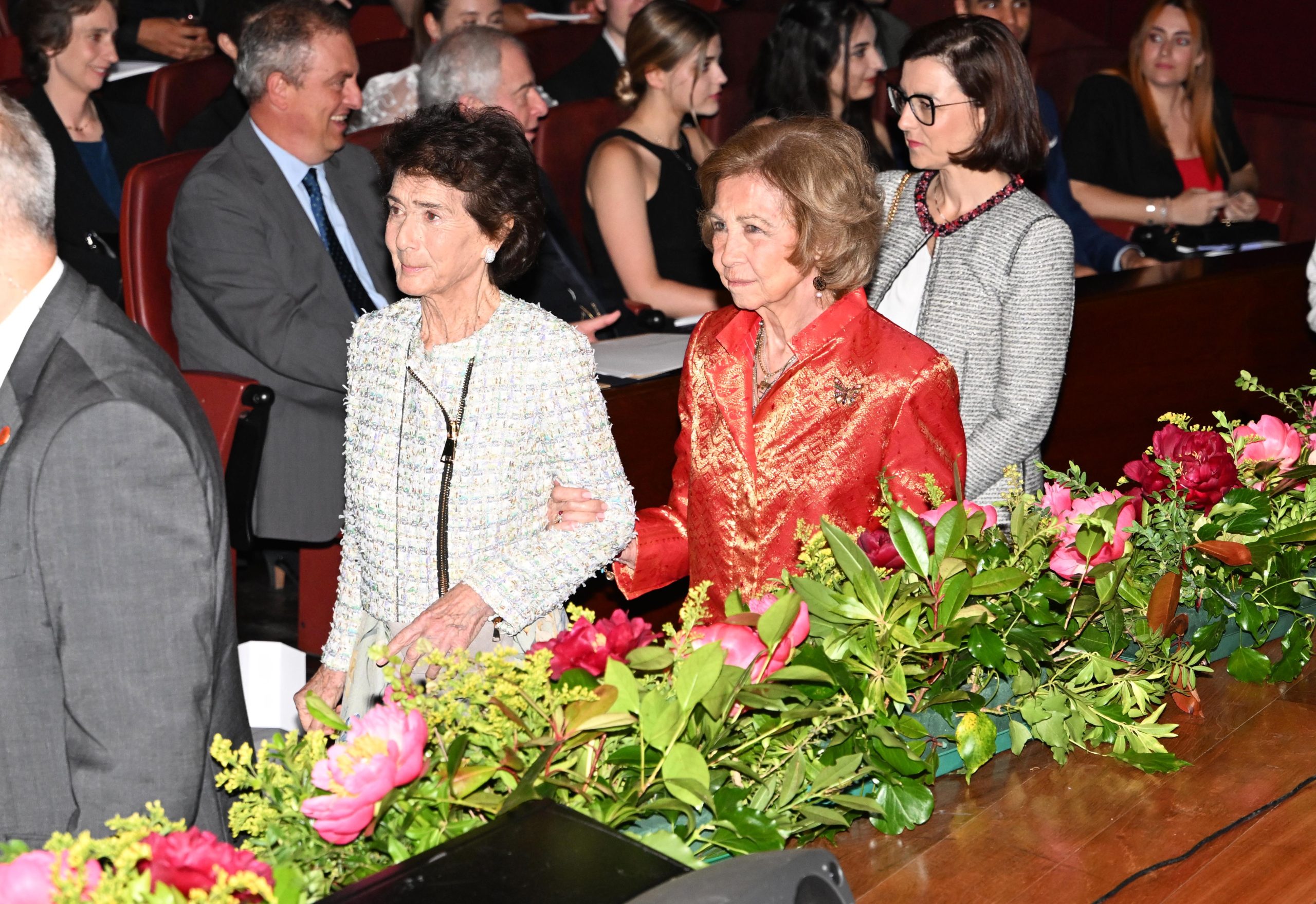 ​Paloma O'Shea, la leal escudera de doña Sofía con la que comparte su amor por la música: pianista desde los 15 años, viuda de Botín y apasionada de los bombones 