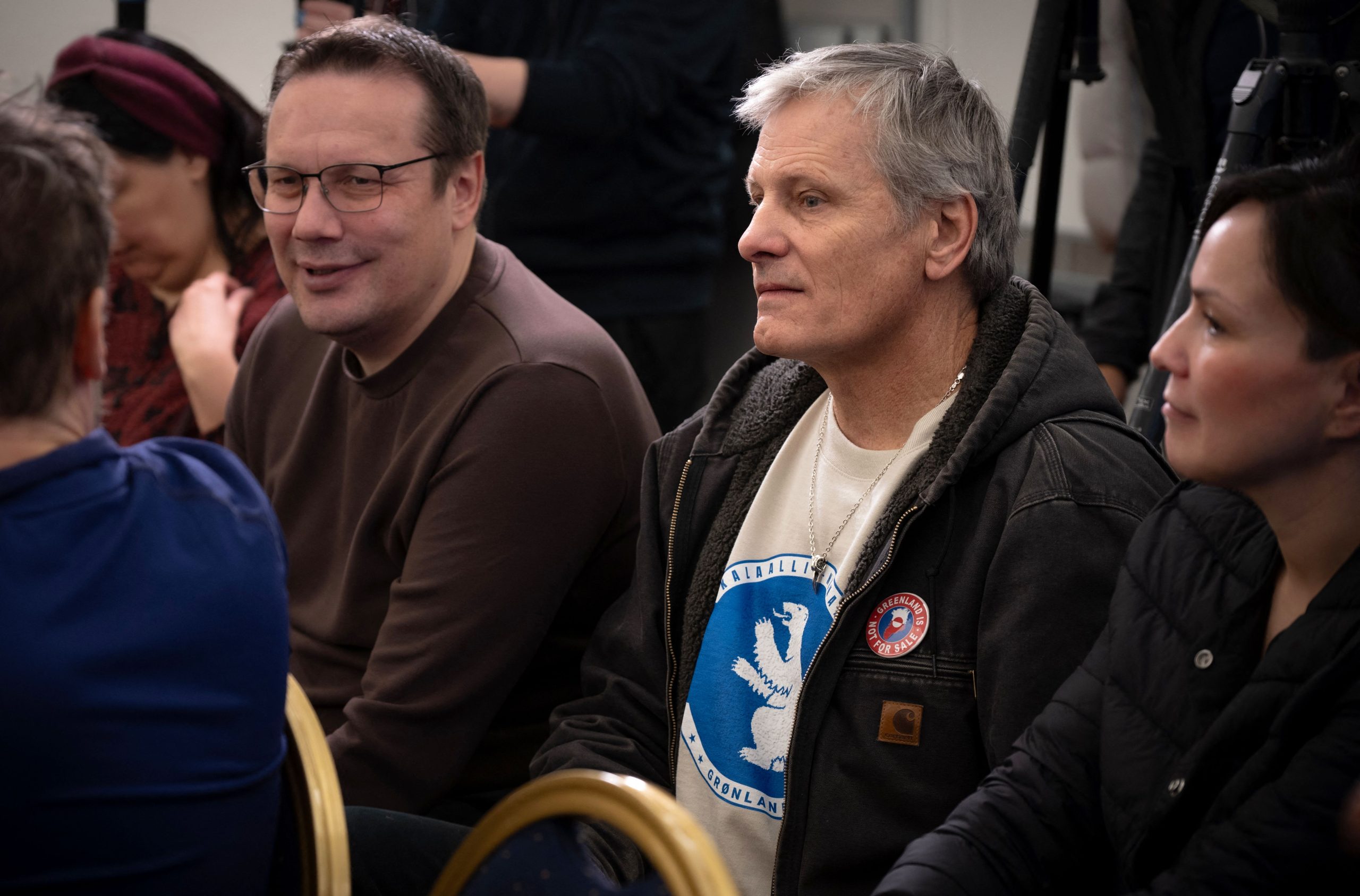 ​Viggo Mortensen (ciudadano danés) viaja a Groenlandia para mostrar su apoyo ante las amenazas de Trump 