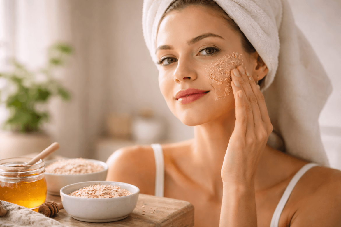 Los 5 mejores exfoliantes naturales que puedes hacer en tu cocina (y cómo usarlos)