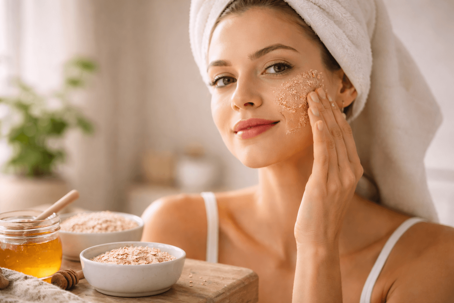 Los 5 mejores exfoliantes naturales que puedes hacer en tu cocina (y cómo usarlos)