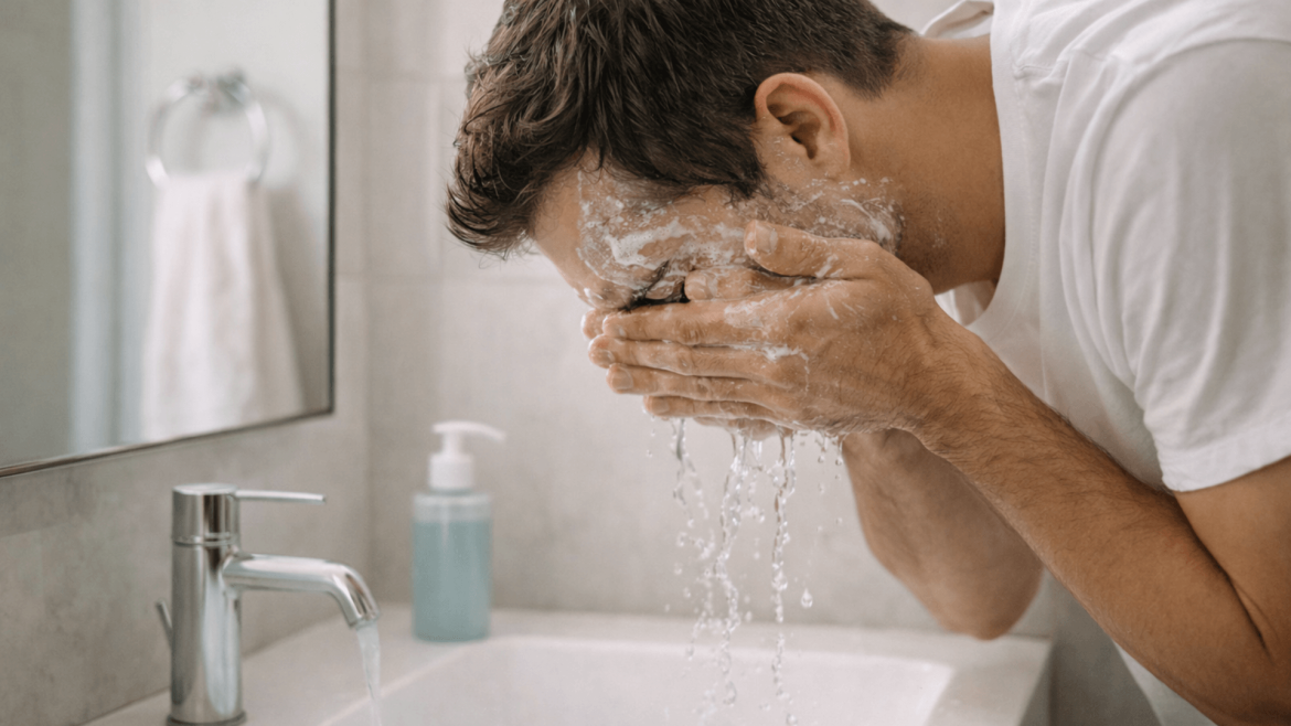 La limpieza facial también es clave para los hombres: cómo hacerla en 2 minutos