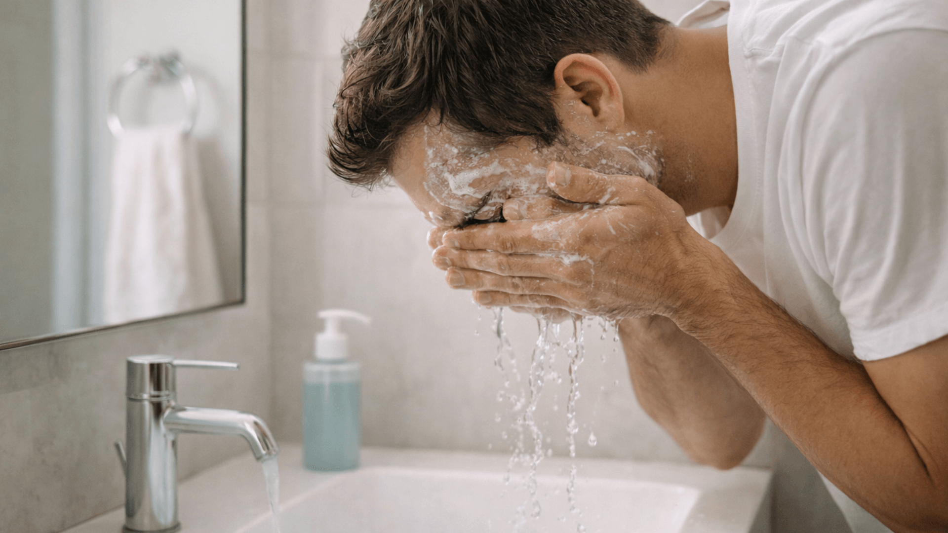 La limpieza facial también es clave para los hombres: cómo hacerla en 2 minutos