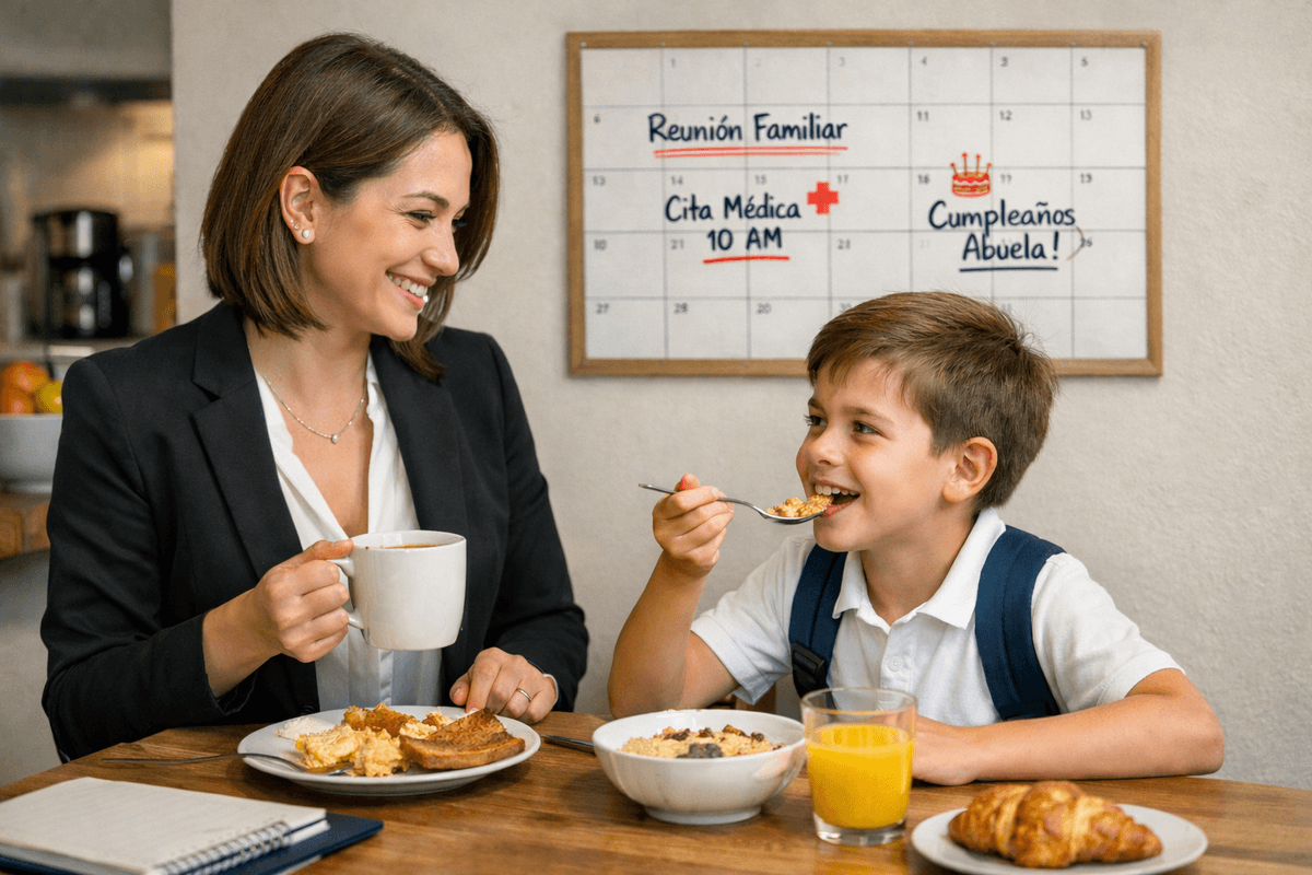 Mamás trabajadoras: 7 consejos para organizar tu semana y bajar la carga mental