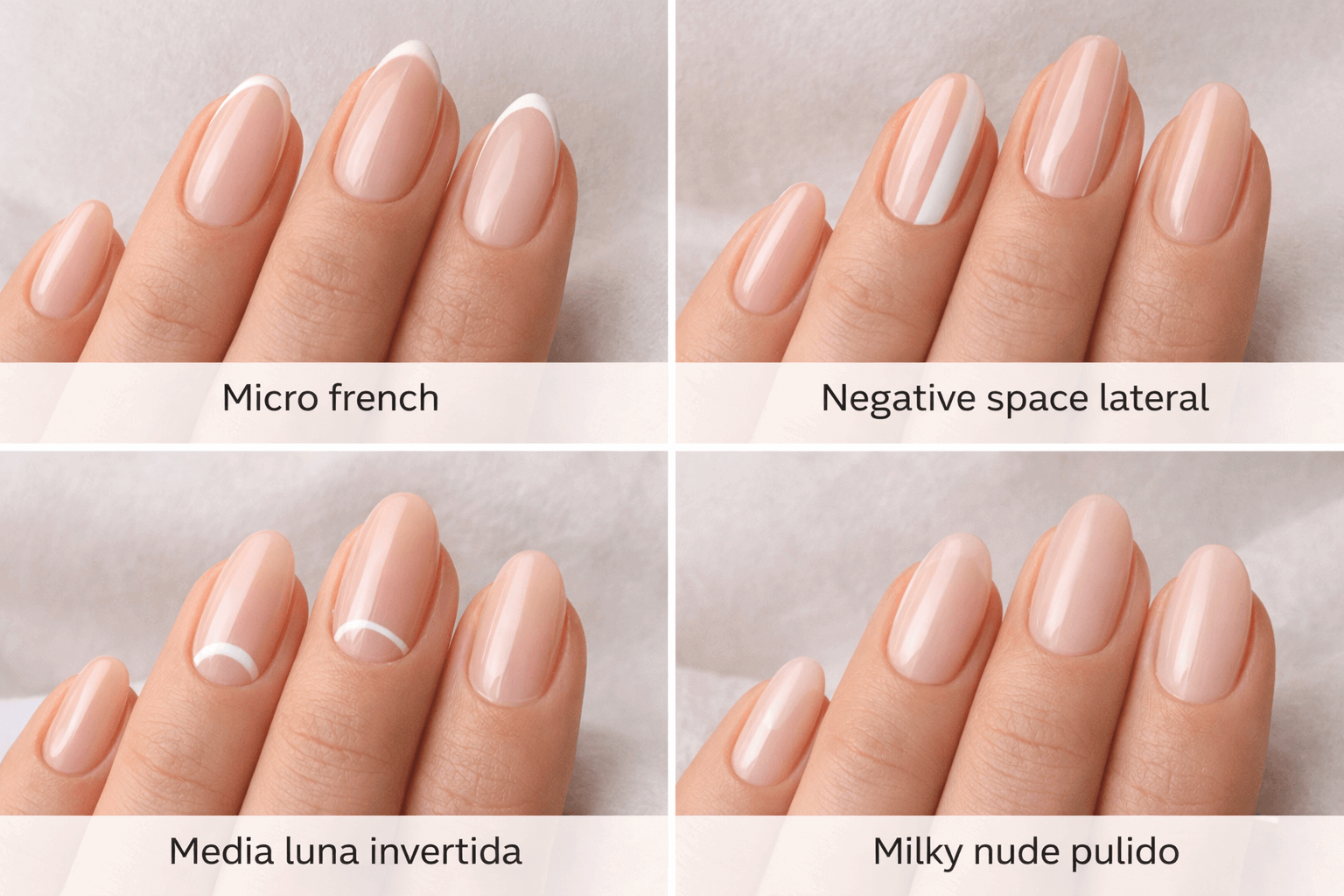 Manicura “Virgin nails”: 7 diseños minimalistas que aún son tendencia