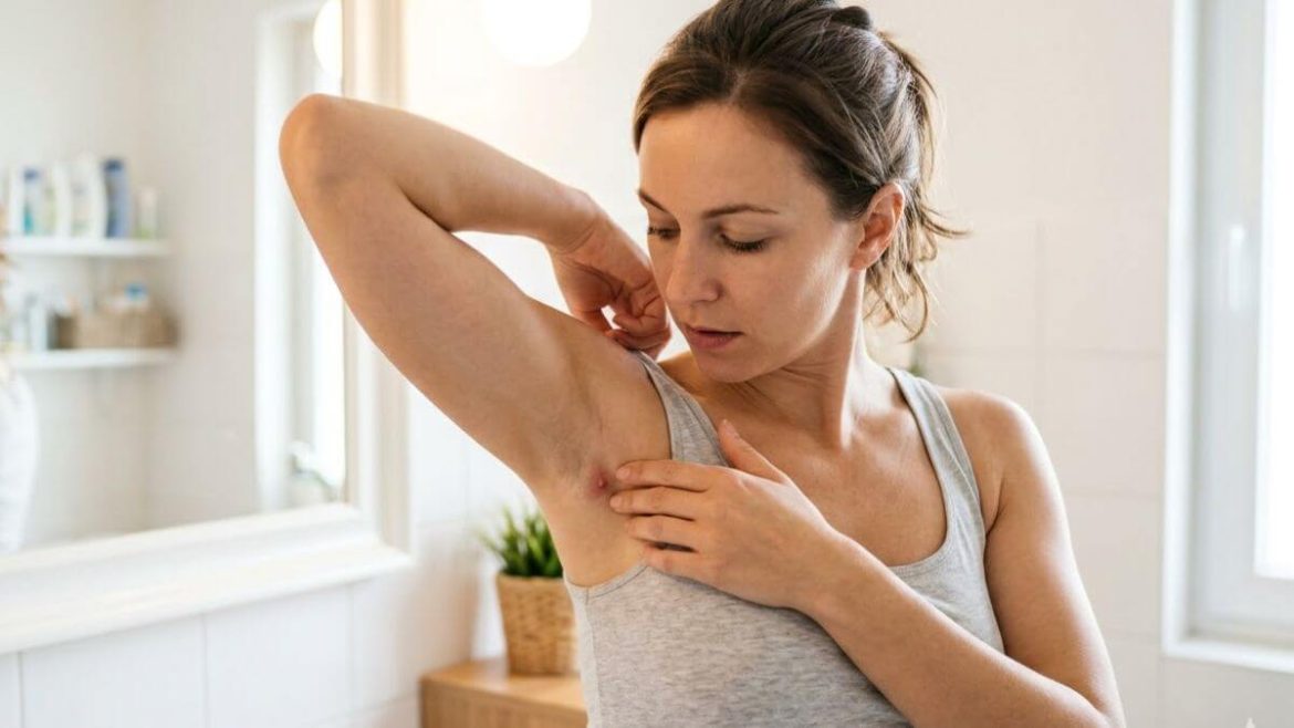 Ni apretar ni rascar: cómo tratar un vello encarnado en las axilas correctamente