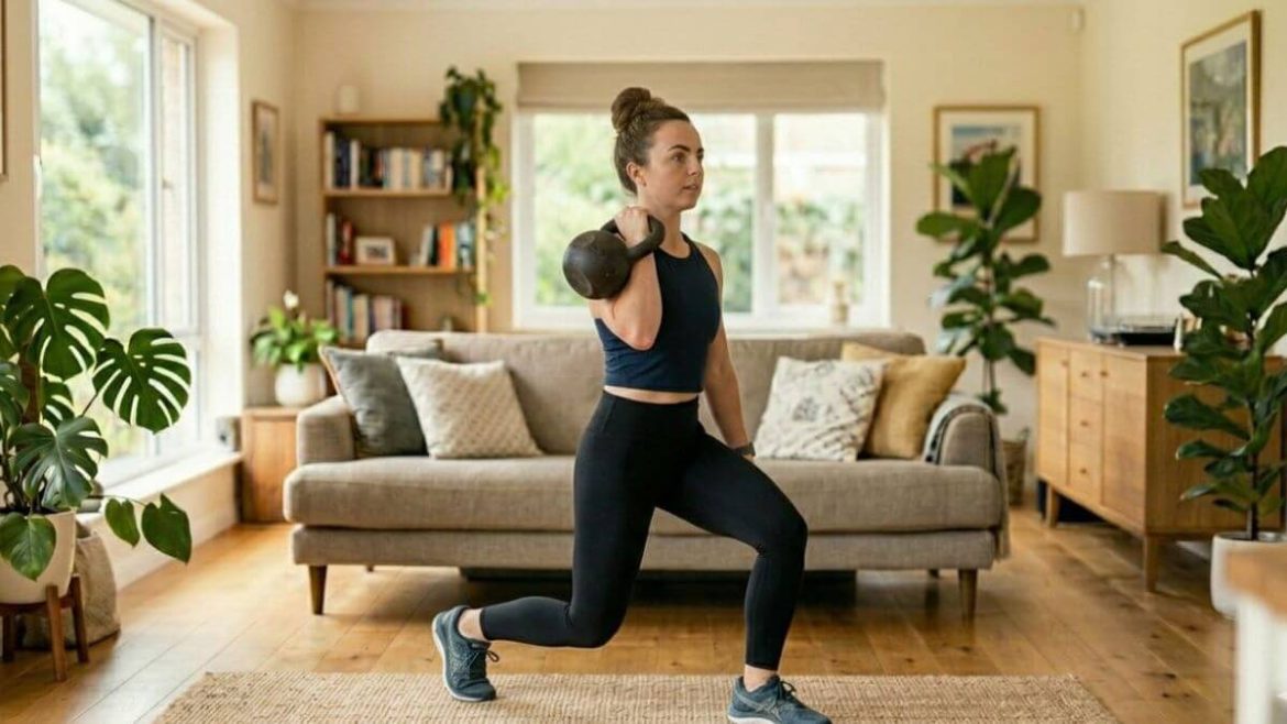 Una kettlebell y 20 minutos es todo lo que necesitas para ejercitar todo tu cuerpo
