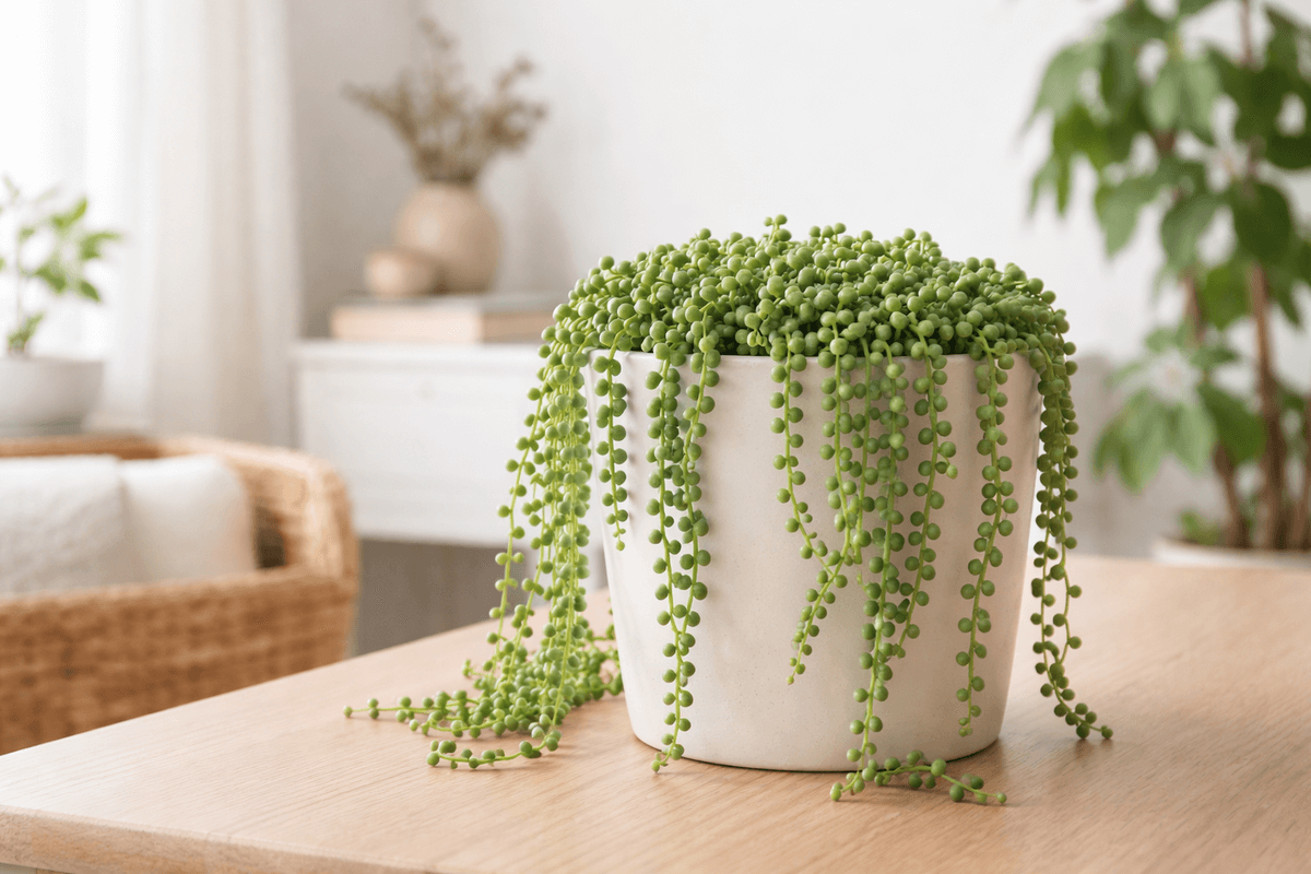 Senecio o collar de perlas: cómo cuidarlo para que crezca sano sin que se pudra