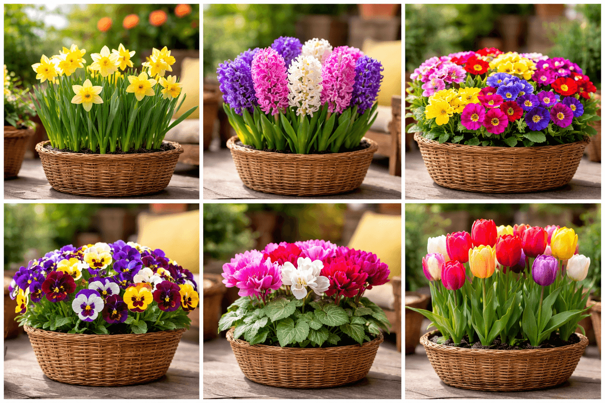 6 flores de primavera perfectas para macetas y terrazas pequeñas