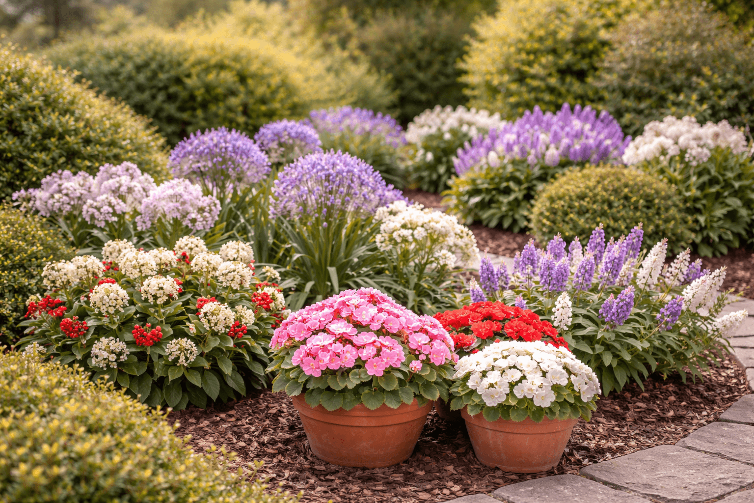 ¿Sin tiempo para el jardín? 7 plantas de bajo mantenimiento que aportan color y muchas flores