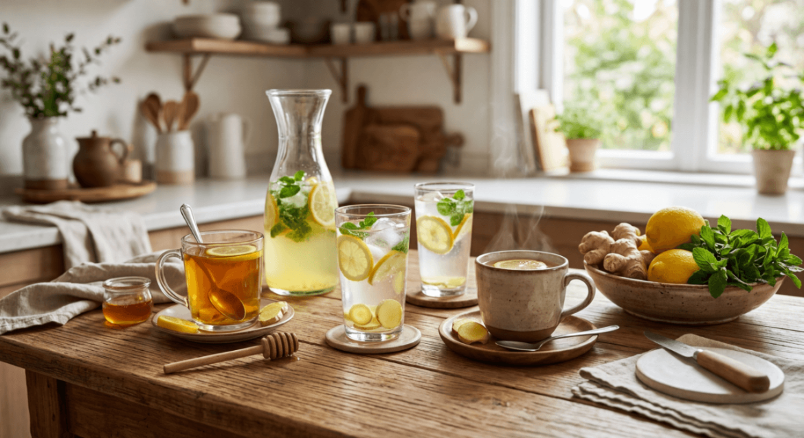 ¡Toma más jengibre con limón! 6 bebidas para integrarlos en tu día a día