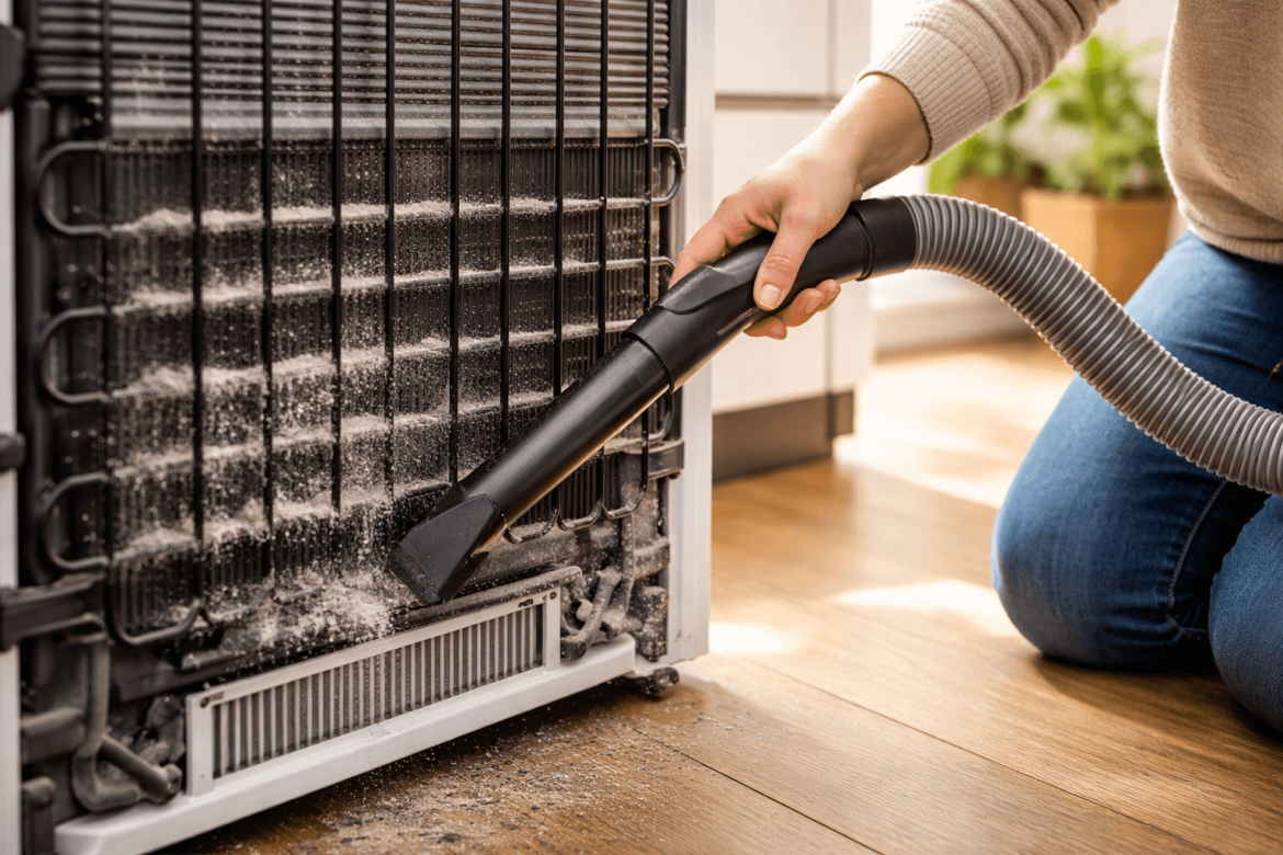 ¿Cada cuánto limpias la rejilla trasera de la nevera? Guía fácil para hacerlo y ahorrar energía en casa