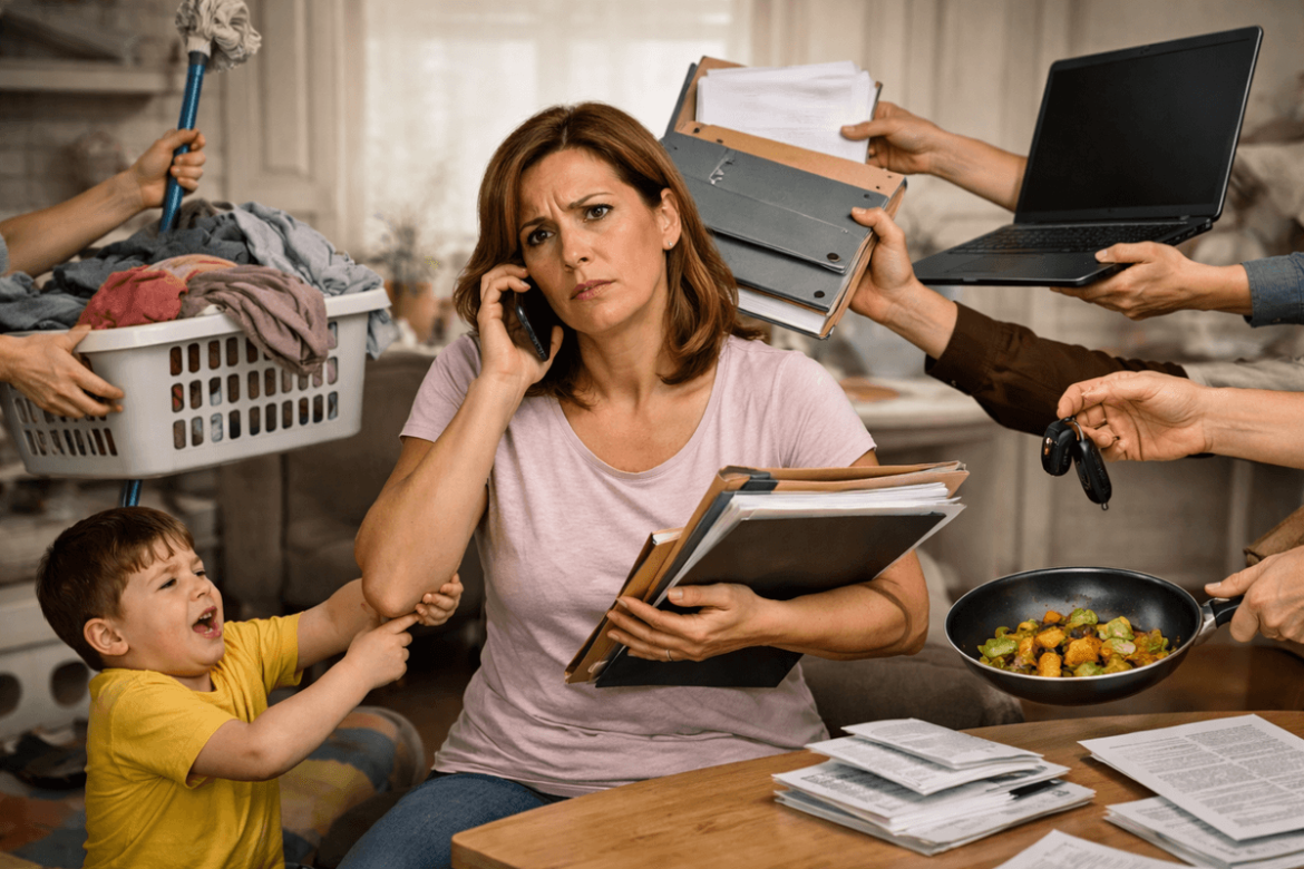 La diferencia entre alguien responsable y alguien que se carga con lo que no le corresponde