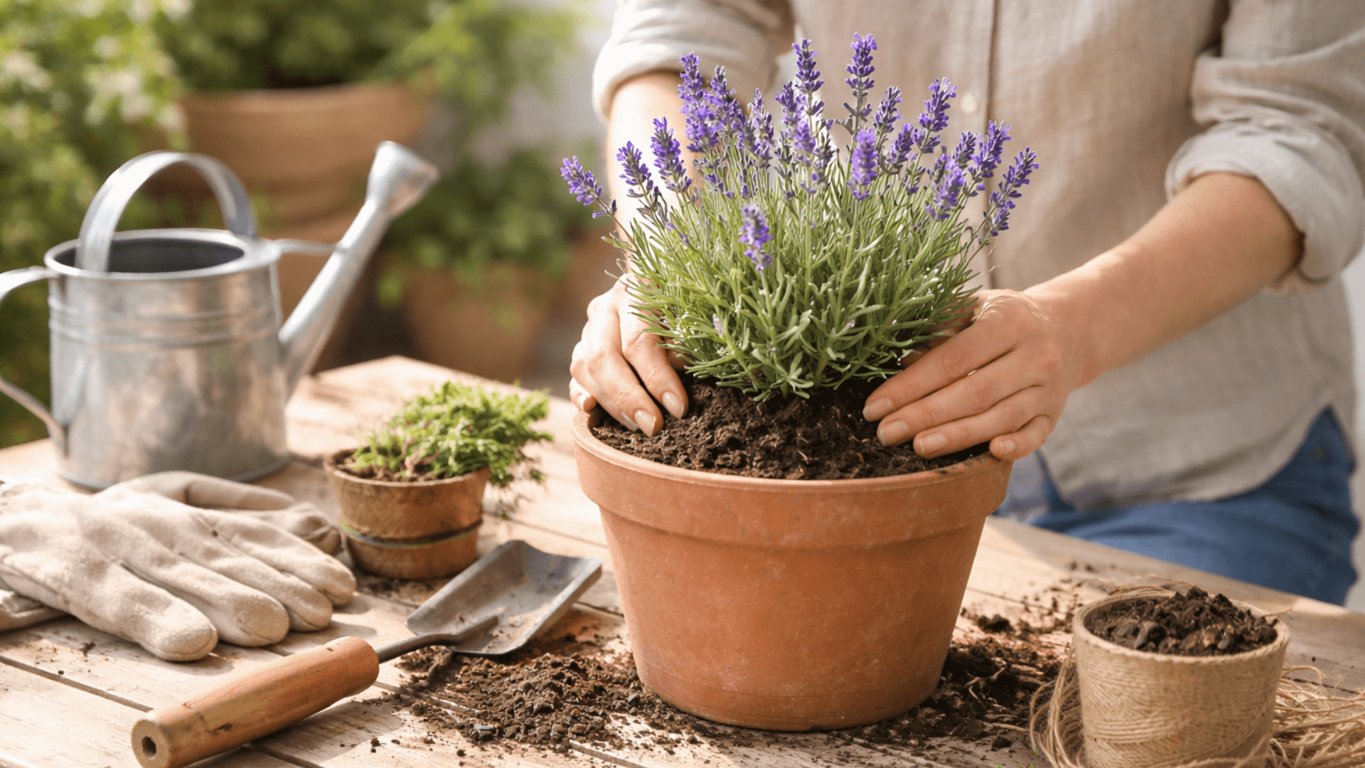 Plantar lavanda en casa: una planta fragante muy fácil de cuidar