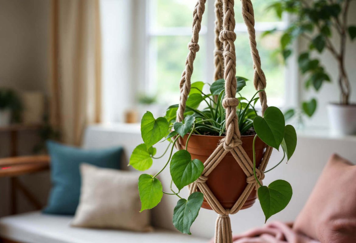 Las mejores 5 plantas colgantes de interior para decorar cuando no tienes espacio