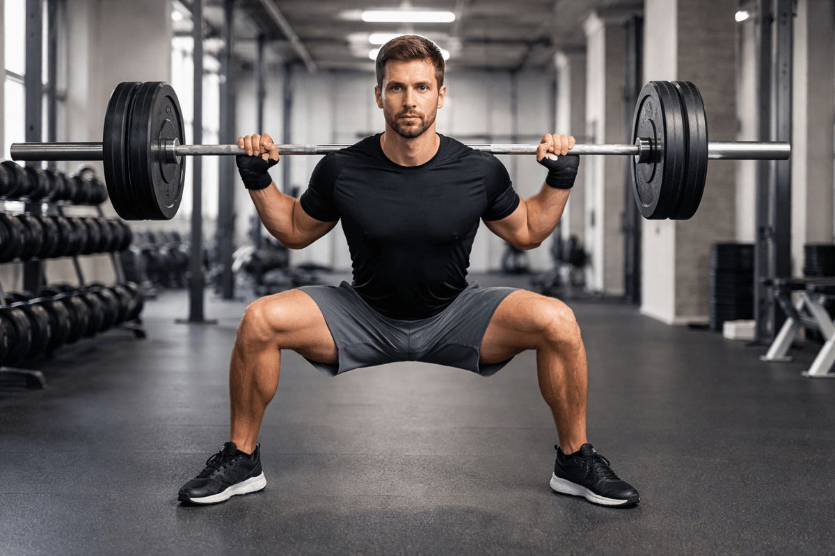 Sentadilla de sumo bien hecha: progresiones según tu fuerza y 4 errores a evitar