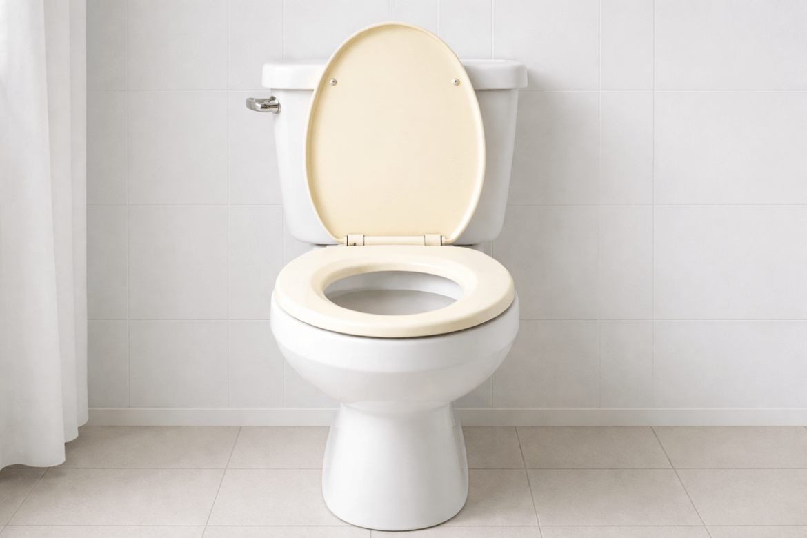 6 errores que hacen que la tapa plástica del inodoro se ponga amarilla