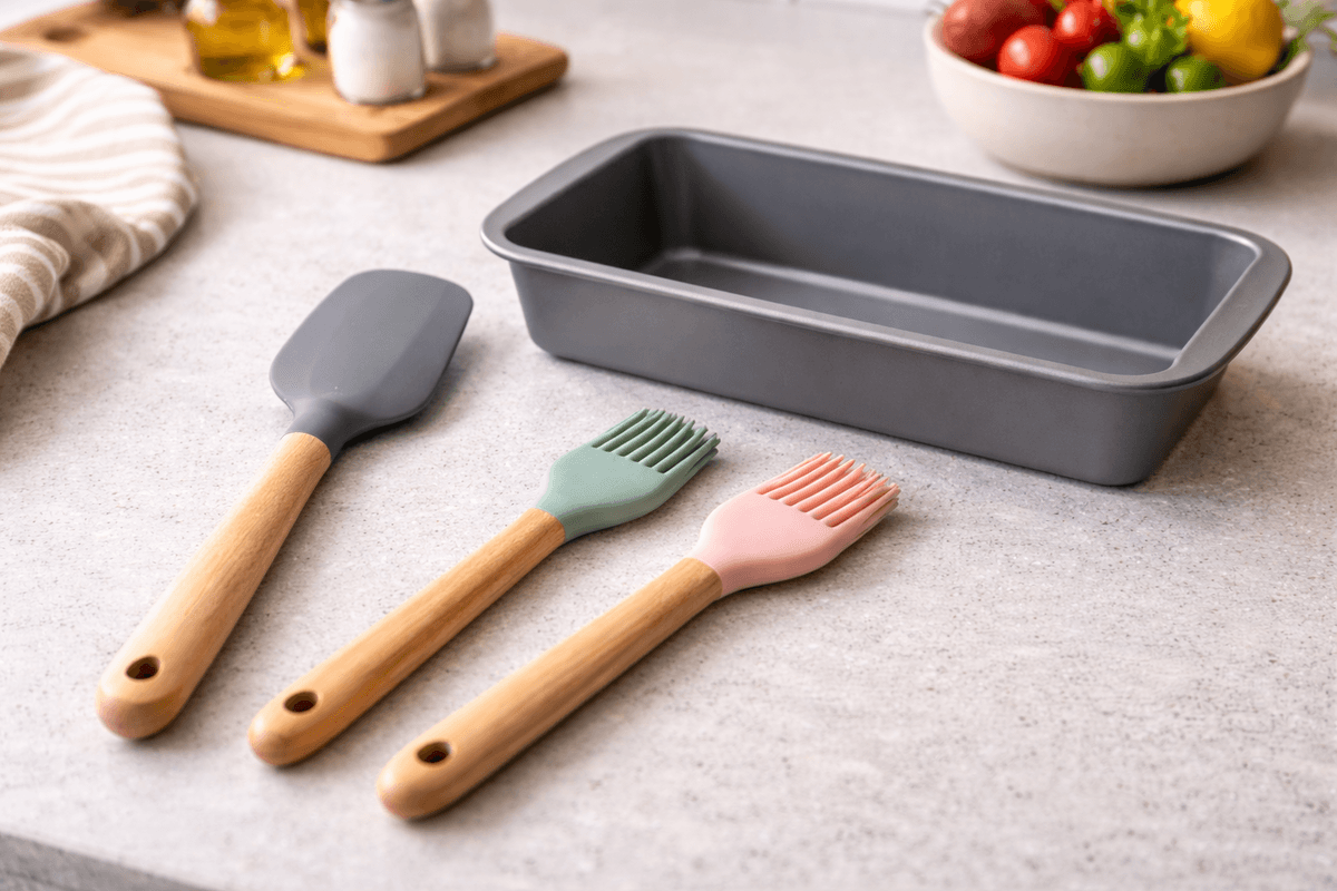 Cómo cuidar los utensilios de silicona para evitar que queden grasos y se deformen