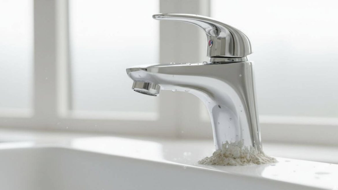 Cómo eliminar la cal de la base del grifo sin dañar el cromado o el acero