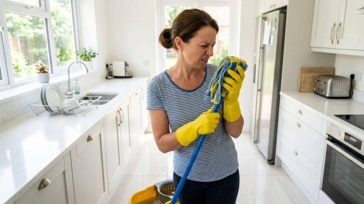 Tu fregona sigue oliendo mal aunque la enjuagues: este es el error que lo causa