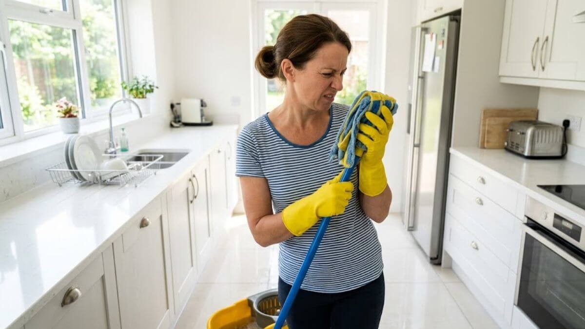 Tu fregona sigue oliendo mal aunque la enjuagues: este es el error que lo causa