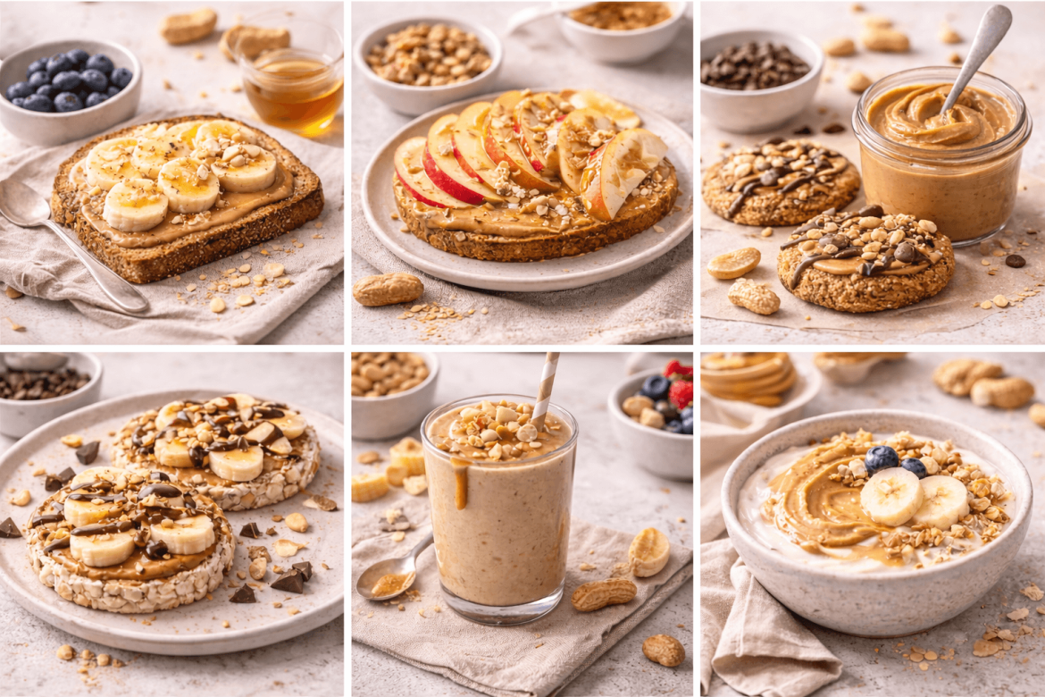 Meriendas con crema de cacahuete para la media tarde: 7 opciones que no fallan