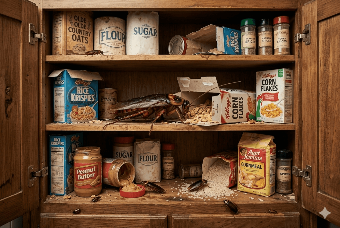 Cucarachas en el armario: lo que tienes que hacer después de ver la primera