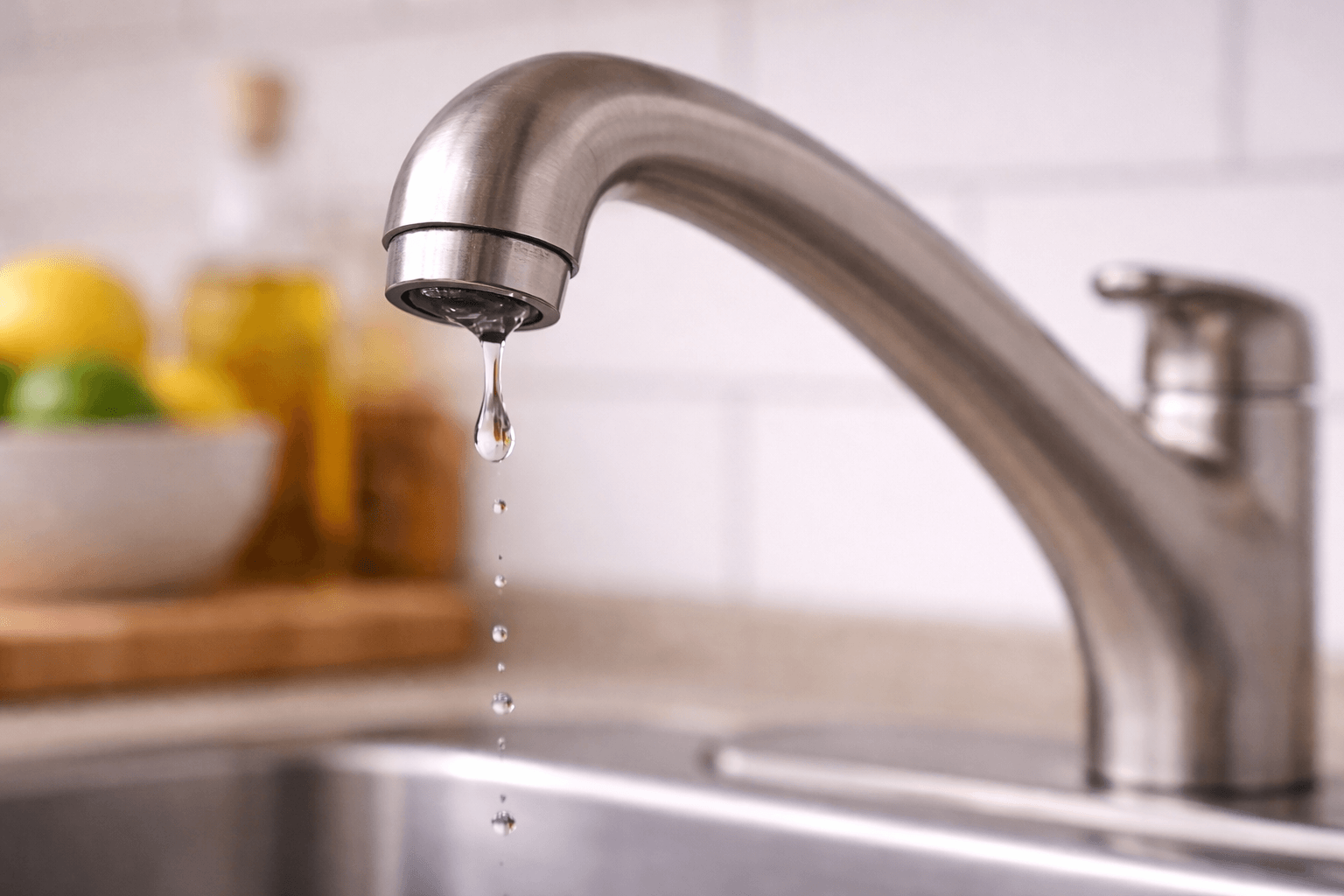 ¿Tu grifo de la cocina no deja de gotear? 5 cosas que puedes intentar antes de llamar al fontanero