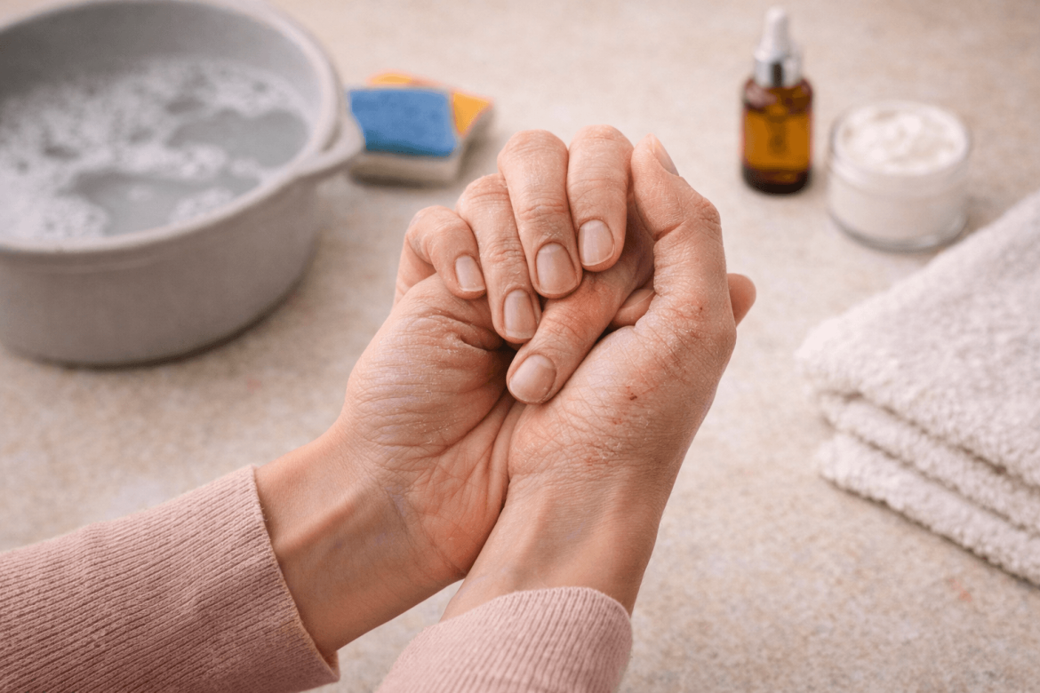 Tus manos quedan desgastadas después de la limpieza: 7 cuidados para recuperarlas